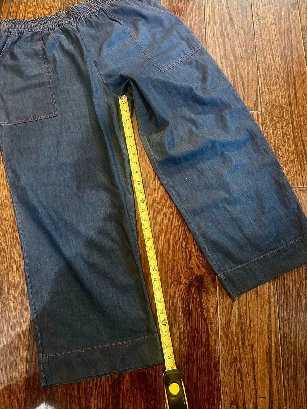 Kardes Loungewear set in Chambray- top/jacket and pants! - Picture 13 of 14